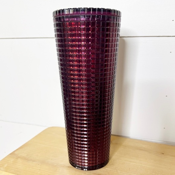 Starbucks Plum Disco Grid Limited Edition Tumbler 24oz - Picture 2 of 4
